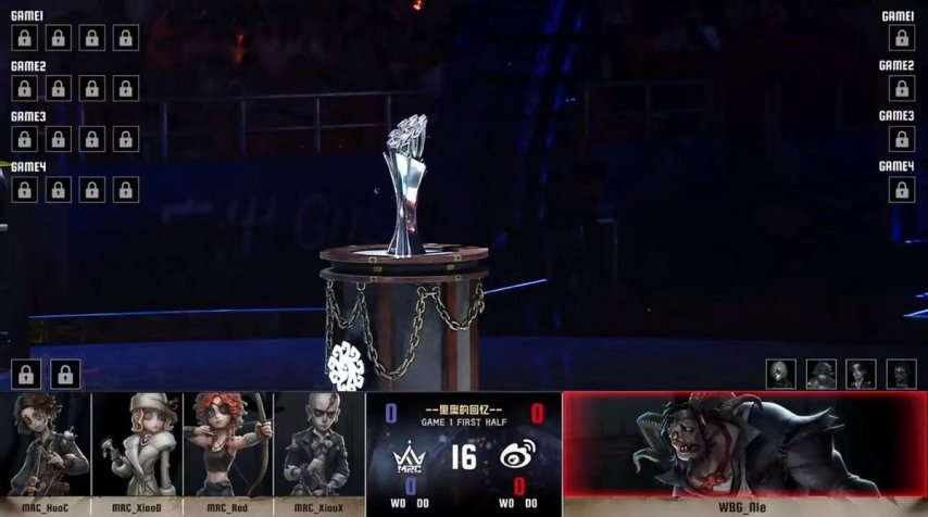 第五人格IVL：北京WBG_N1e红蝶手感火热拿下四抓，助队伍破冰获胜