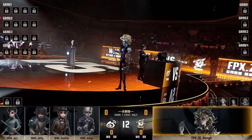 第五人格IVL：FPX.ZQ_DongX顶住压力稳定追击，三抓终结比赛！