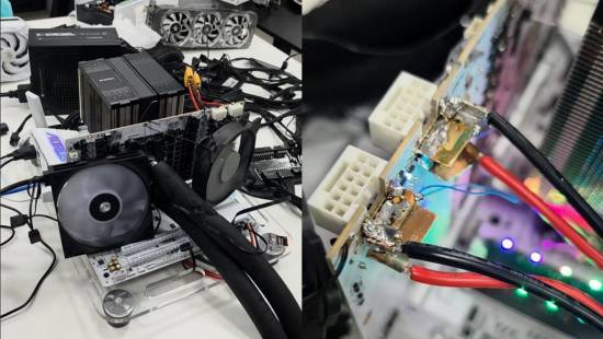 焊死供电！RTX 5090烧接口终极解法
