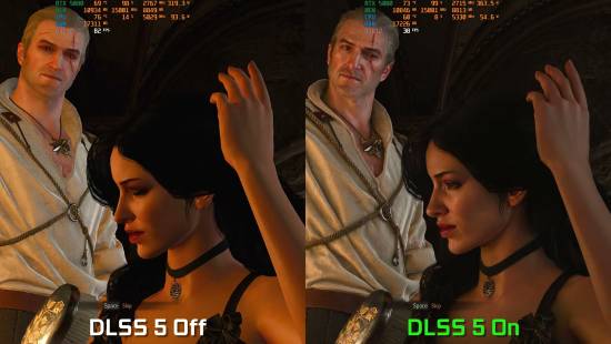 叶奈法美如真人？《巫师3》DLSS 5实测惊艳