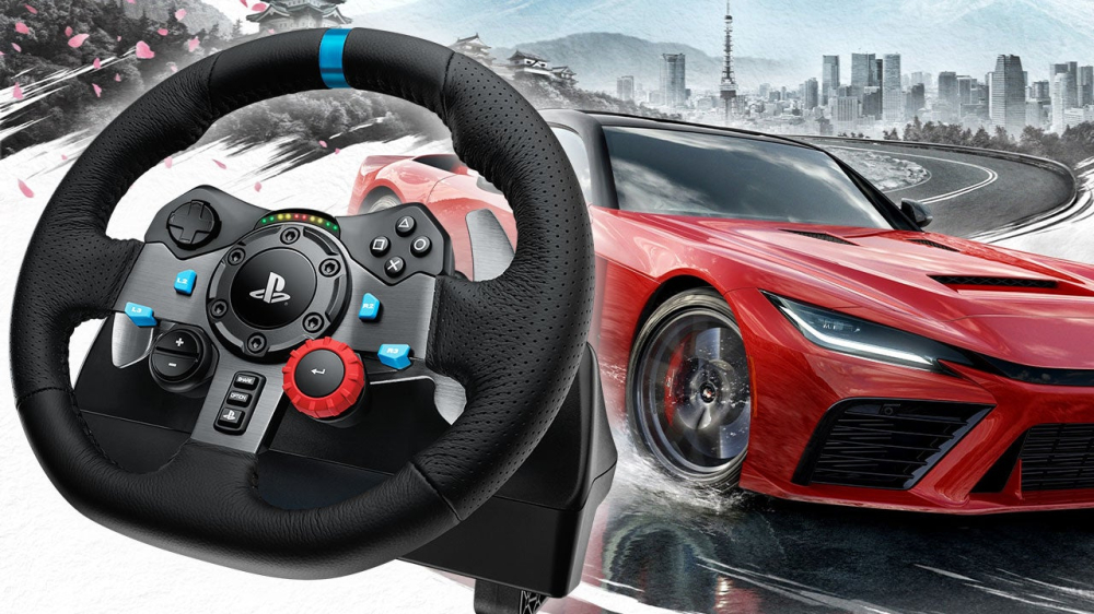 近乎全新罗技G29方向盘58%off，赛车迷冲不冲？